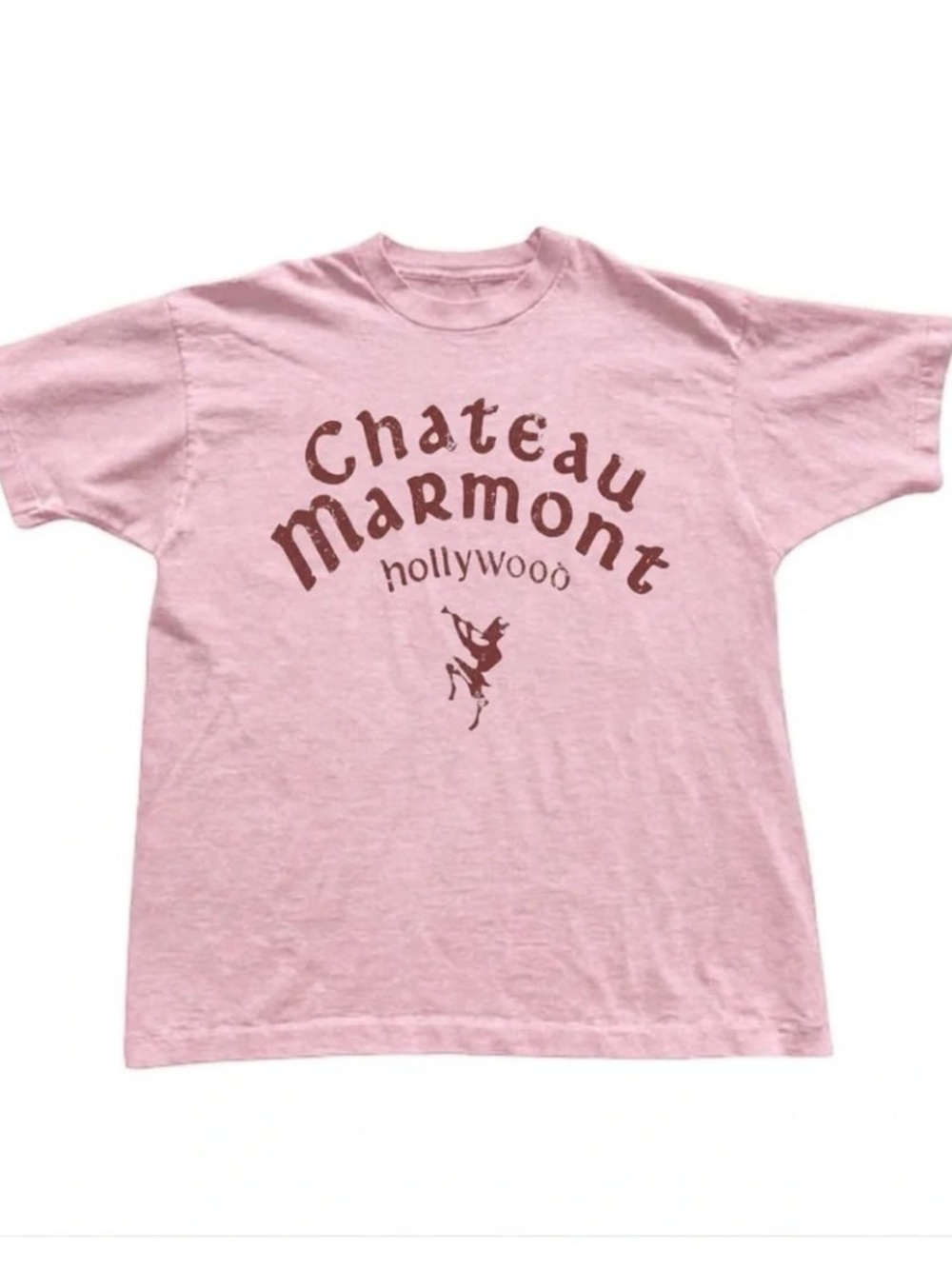 Pink Chateau Marmont Graphic Tee